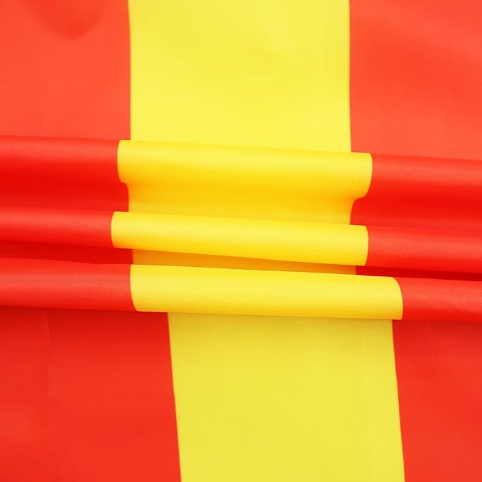 AZ FLAG Catalonia Flag 150 x 90 cm with 4 Eyelets, Catalan Pavilion for Balcony or Wall