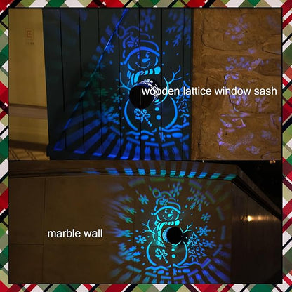 2 Pack Easter Decorations Christmas Solar Lantern Color Changing Snowman Theme Solar Lights - Metal Deck Step Ground Path Wall Fence Lights for Patio Backyard Yard Decor Easter Gifts for Women.