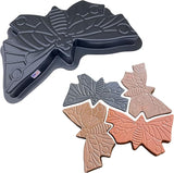 AUTUMN Butterfly Stepping Stone Mold, Concrete Cement Mold, DIY Walkway Stepping Stones, Butterfly Statue for Garden, Garden Decor