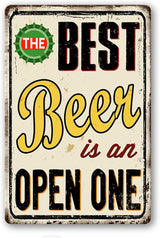Bar Sign Vintage Funny Metal Tin Signs For Home Retro Country Home Decor Man Cave Garage Rules Wall Decor Outdoor Poster 8×12 Inches