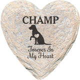 GiftsForYouNow Engraved Assorted Animals with Heart Memorial Heart Garden Stone, Dog My