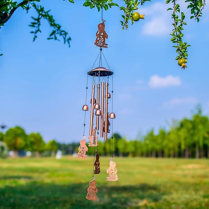 Bunny Wind Chimes for Outside,Bunny Gifts for Women/Men/Sympathy/Memorial Gifts/Birthday Festival Metal windchimes Outdoors/Indoors,Patio,Garden Decor,Home,Yard
