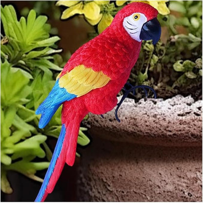 Garden Decor Resin Bird Statues Garden Decorative Sculptures Outdoor Decor Outdoor Decor(C)