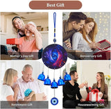 BWINKA Unique Wind Chimes for Outdoor Garden Home Hanging Decoration (Eye-CY9)
