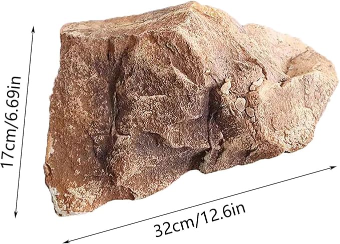 Fake Rock Foam Pseudorock Cover for Landscaping Decoration Courtyard Well Cover Outdoor Faux Stone Utility Concealment Durable Lightweight PU Material