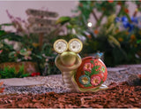 Snail Garden Statue Light Solar Light Figurine Outdoor Decor Fairy Garden Decorations Outside Art for Yard, Gardens Patio, Lawn Décor Unique Gift for Women (Snail)