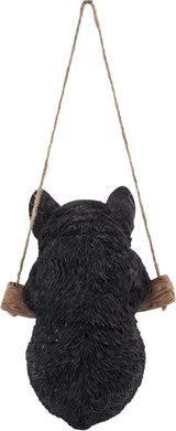 HI-LINE Hanging Kitten Outdoor Garden Statue - 5.5"