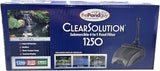 The Pond Guy ClearSolution Submersible Filter, Pump & Ultraviolet System for Outdoor Water Garden with Fountain Attachments & Diverter Valve, 1250