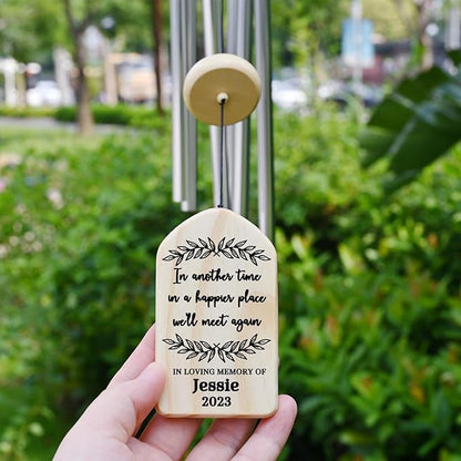 Sympathy Wind Chimes - Memorial Gifts for Loss of Loved Ones - In Loving Memory Gifts - Funeral & Bereavement Gift Ideas