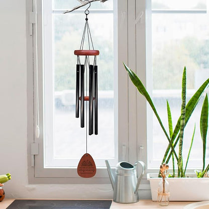 Christian Gifts Wind Chimes, Bible Verse Decor Wind Chimes, Christian Faith Based Religious Gifts for Women Men, His Mercies are New Every Morning Bible WindChimes for Outside 26" Inches