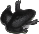 BRASSTAR Cast Iron Simulation Green Frog Statue Paperweight Lawn Garden Home Office Desk Figurine Decor TQGJPT540