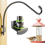 16 Inch Swivel Plant Hanger: Plant Hangers Outdoor, Heavy Duty Hook for Bird Feeder, Plant, Flower Basket, Lantern, Wind Chime & More - Versatile Hanging Brackets Outdoor/Indoor Use Up to 22LB