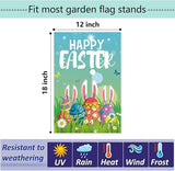 Seasonal Garden Flags Set of 12 Double Sided 12x18 Inch, Small Yard Flags for Outside, Spring Summer Fall Winter & Holiday Outdoor Decor, Halloween Christmas Easter Decorations for All Seasons