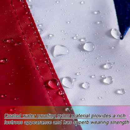 Heavy Duty Military Service Garden Flag Two Blue Star 12.5×18''-Nylon 210D Deluxe Embroidered Star| Army Navy Marine Corps USA Family Member On Service Decoration Gift Yard House Banner