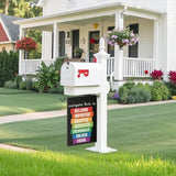 Everyone Here Is Welcome Garden Flag, Funny LGBTQ Pride Ally Flags for Outside, Inclusion And Equality Yard Sign, Be Kind Human Equality Flag, Protest And Resist Yard Décor