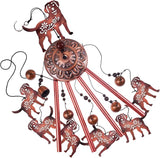 Outdoor Dog Wind Chimes, Gifts for Mom & Grandma & Woman & Family & Neighbor, Dogs Decoration for Home,Garden,Balconies,Room,Patio,Indoor, Mobile Wind Catcher, Memorial Windchime, Blessing Wind Bells