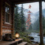 Colorful Bigfoot Wind Chimes Outdoor,Funny Metal Windchimes for Garden Patio Yard Decor Playful Sasquatch Gifts Novelty Bigfoot Lovers Present Father's Day Birthday Gift for Dad Grandpa