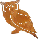 1Pc Owl Shaped Iron Garden Stake Decor Durable Outdoor Statue for Vibrant Courtyard Unique Owl Brighten Up Your Garden for Decor and Garden Art