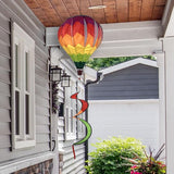 Chevron Rainbow Deluxe Hot Air Balloon Windsock Everyday Wind Twister Everyday 54" L Briarwood Lane