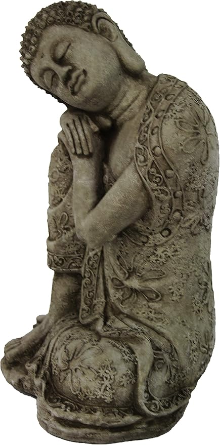 Thai Buddha Meditating Sitting Buddha Garden Statues Concrete Asian Statue Chinese Outdoor Buddha Statuary Cast Stone Figurine