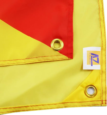 AZ FLAG Sicilian Flag 150 x 90 cm with 4 Eyelets for Balcony or Wall