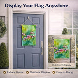 Caroline's Treasures Virginia American Dogwood in Watercolor Garden Flag Mailbox Flag Decorative Yard Flag Banner Outside Patio Artwork Yard Flower Beds, Garden Size, Multicolor