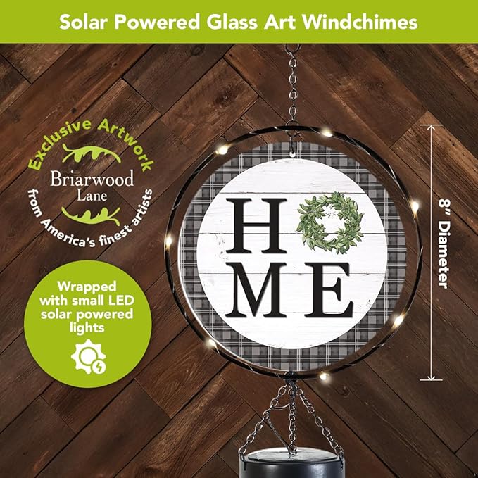 Briarwood Lane Home Illuminated Wind Chime
