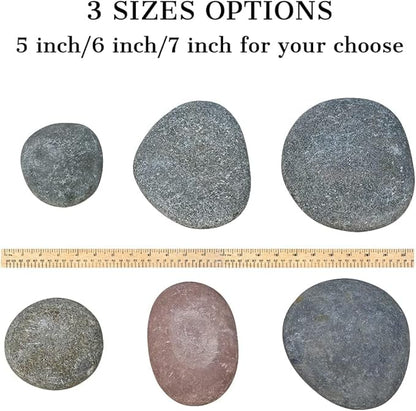 EBONY Personalized Pet Memorial Garden Stones for Dog or Cat Headstone Custom Pet Memorial Stone Customize with Name and Date Message Gift for Loss of Dog & Cat Lover (Standard)