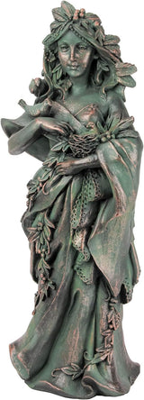 Design Toscano NG31497 Mother Nature Maiden of the Forest Statue,Full Color