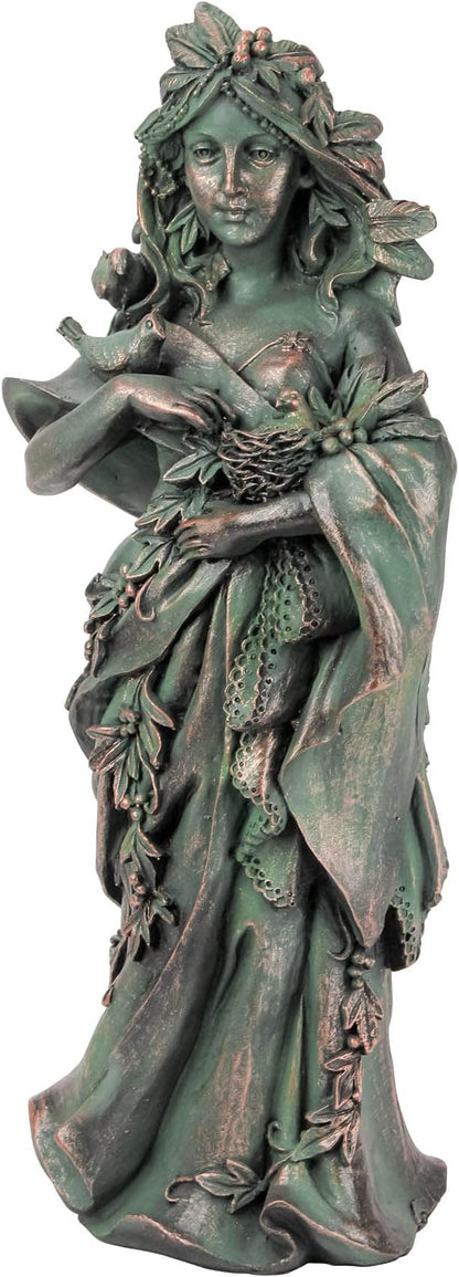 Design Toscano NG31497 Mother Nature Maiden of the Forest Statue,Full Color