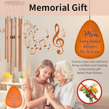 Gifts for Mom, 35'' Moms Wind Chimes, Thanksgiving Mother's Day Christmas Valentines Day Gift for Mom, Mother Birthday Gift from Daughter Son, Love Reminder Gifts