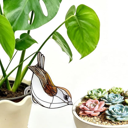 Hummingbird Gifts for Women Mom Grandma, Hanging Planter for Indoor Outdoor Garden, Bird Lover Plant Decor, Mothers Day Birthday Gifts from Daughter Son(24)