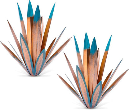Homight Metal Tequila Country Sculpture DIY Tequila Plant Home Decor Country Tequila Garden Ornament Indooutdoor Statuette Patio Lawn Patio Stake Decoration Gift to The Garden