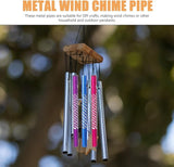 BESPORTBLE 50Pcs Wind Chime Tubes for DIY Craft Supplies Metal Tubes for Wind Chime Making Outdoor Garden Decoration and Kids Toy