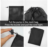 2 Pcs 11.8" x 15.4" Pond Pump Filter Bag - Pond Pump Cover with Drawstring Pond Mesh Pump Barrier Bags for Outdoor Water Ponds Filters, Water Filter Pump, Outdoor Ponds, Garden, Swimming Pool
