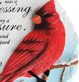 Spoontiques - Garden Décor - Cardinal Stepping Stone - Decorative Stone for Garden