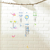 Gifts & Decor Celestial Acrylic Hanging Outdoor Wind Chime