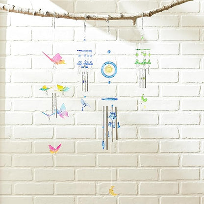 Gifts & Decor Celestial Acrylic Hanging Outdoor Wind Chime