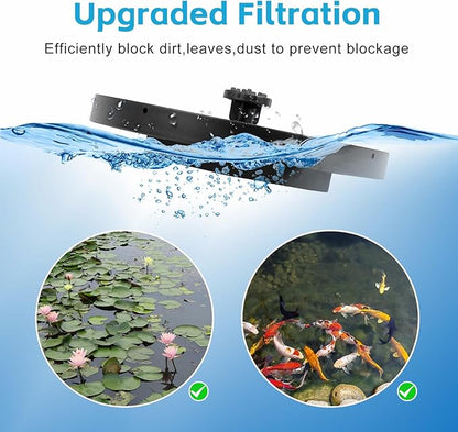 Solar Bird Bath Fountain, Free Standing Floating Solar Powered Water Fountain Pump for Bird Bath, Garden, Pond, Pool, Outdoor
