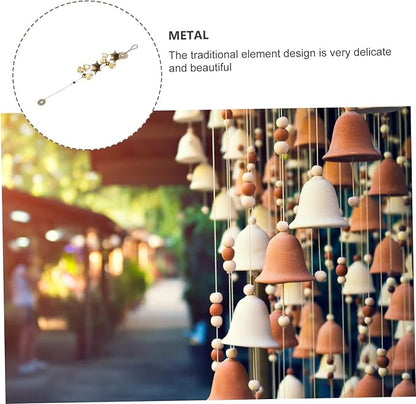 BESPORTBLE 1pc Metal Wind Chime Pendant Decor Hanging Chimes for Garden Patio Door and Home Crisp Sounds for Relaxing Ambiance Birthdays and Special Occasions