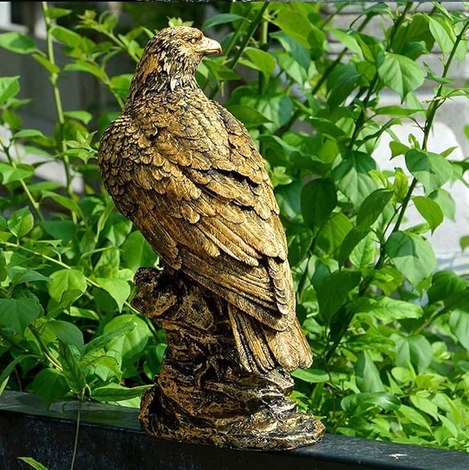 Garden Statues Outdoor Decor Balcony Figurine Resin Figurine Ornament Statue Garden Landscape Decoration for Home Desk House Garden Lawn Decoration