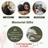 ASTARIN Personalized Wind Chimes Memorial, 30/36 in Cardinal Memorial Wind Chimes, Life Tree Custom Sympathy Gifts in Loving Memory of Mom/Dad, Wind Chime for Loss of Loved Ones(Produced in USA)