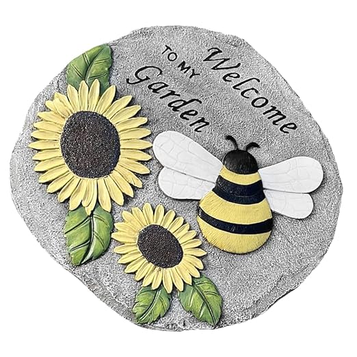 Yardwe 1pc Garden Stepping Resin Outdoor Decor for Pathways and Lawns Eye- Garden Ornament for Unique Landscape Aesthetics Easy to Install