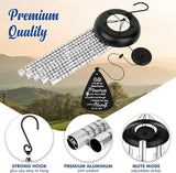 Sympathy Gift Wind Chimes for Outside - Memorial Gifts for Loss of Dad Father Papa, Bereavement Gifts in Memory of a Loved One, Windchimes Outdoors Grief Condolence Remembrance Deep Tone Unique