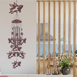 Flying Pigs Wind Chimes Outdoor Decoration, Gifts for Mom, Home, Garden, Balconies, Rooms, Patio, Indoor, Memorial Wind Chimes, 37.5 Inch Fly Pigs Wind Catcher, Outside Waterproof Pig Wind Bells