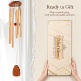 SteadStyle Anniversary Wind Chime for Couples, Parents, Husband, Wife, Wedding Anniversary Keepsake Decorations Wind Chimes for Outside Garden Patio Backyard Porch Large Size 36 in