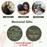 ASTARIN Personalized Memorial Wind Chimes, 30inch/36inch Memorial Wind Chimes, Custom Sympathy Gifts in Loving Memory of Dad/Mom, Condolences Wind Chime for Loss of Loved Ones(Produced in USA)