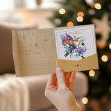 Colorful Hummingbird Acrylic Suncatcher, Hummingbird Window Hanging Ornaments, Stained Glass Effect Garden Decor, Gift for Mother's Day, Mom, Grandma, Wife, Women