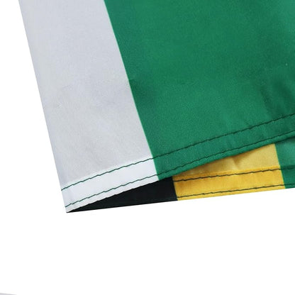 AZ FLAG Dominican Flag 150 x 90 cm with 4 Eyelets Dominican Pavilion for Balcony or Wall