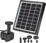 ZJchao Solar, Efficiency Panel Solar Fountain For Bird Bath Fountain Bird Bath Panel Kit For Outdoor Small Pond, Patio Garden and Fish Box